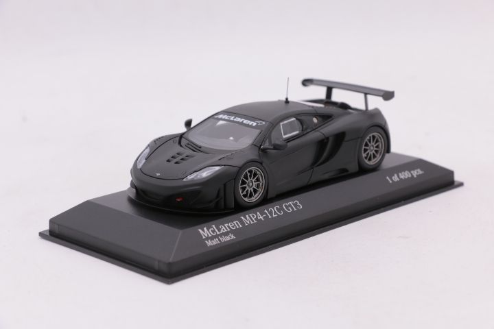 Minichamps McLaren MP4-12C GT3 Street 2012 Matt Black - 1:43