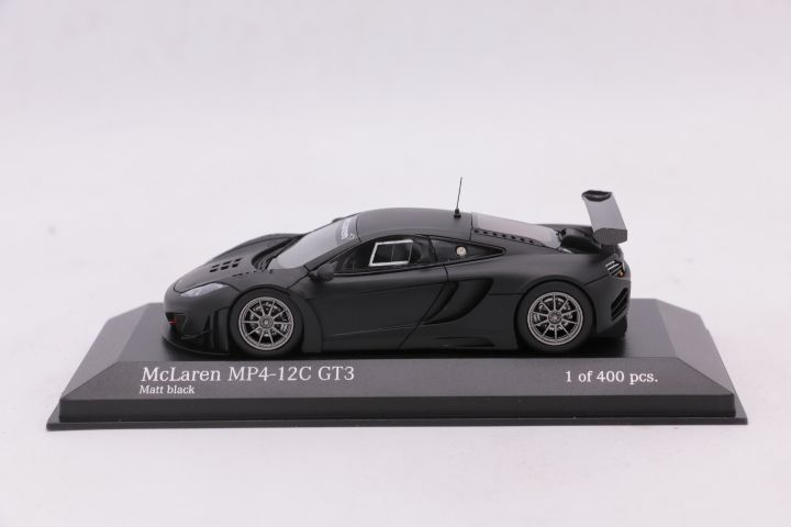Minichamps McLaren MP4-12C GT3 Street 2012 Matt Black - 1:43