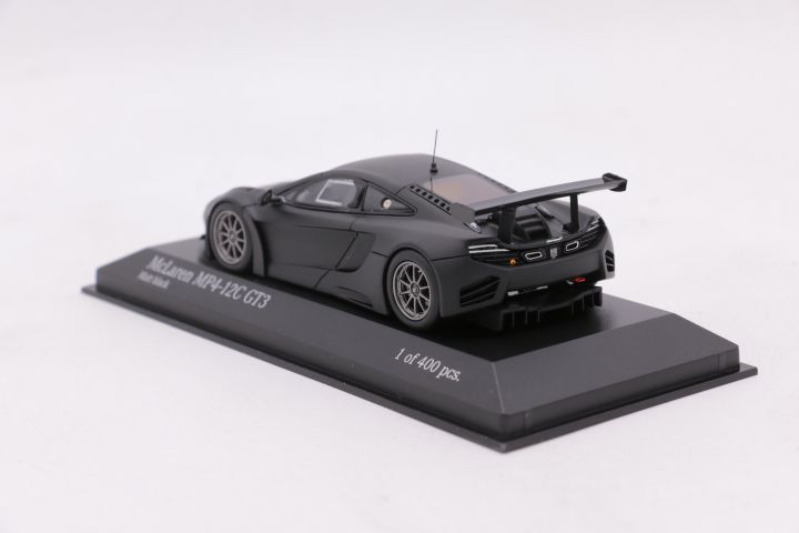 Minichamps McLaren MP4-12C GT3 Street 2012 Matt Black - 1:43