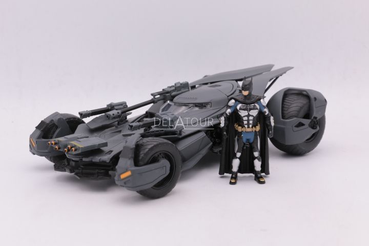 Jada Batmobile &amp; Batman Grijs Justice League