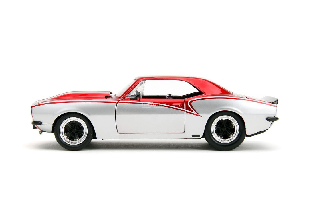 Jada Chevrolet Camaro 1967 Rouge / Argent BigTime Muscle