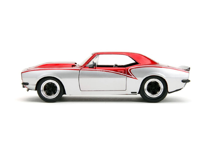 Jada Chevrolet Camaro 1967 Rouge / Argent BigTime Muscle