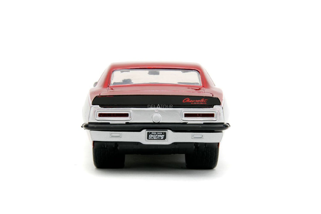 Jada Chevrolet Camaro 1967 Rouge / Argent BigTime Muscle