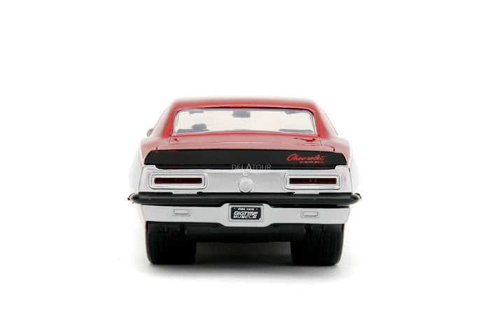 Jada Chevrolet Camaro 1967 Rouge / Argent BigTime Muscle