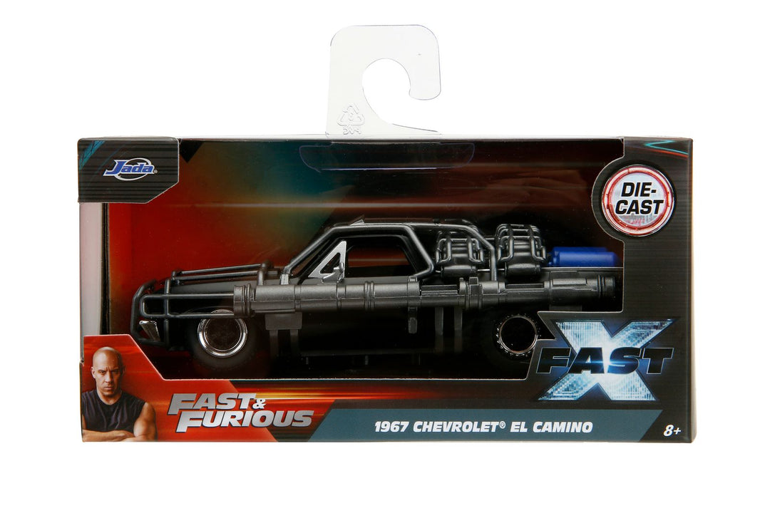 Jada Chevrolet El Camino with Canon Grijs Fast &amp; Furious