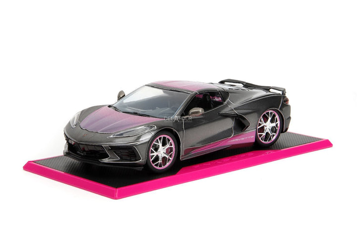 Jada Chevrolet Corvette Stingray 2020 Grijs Pink Slips