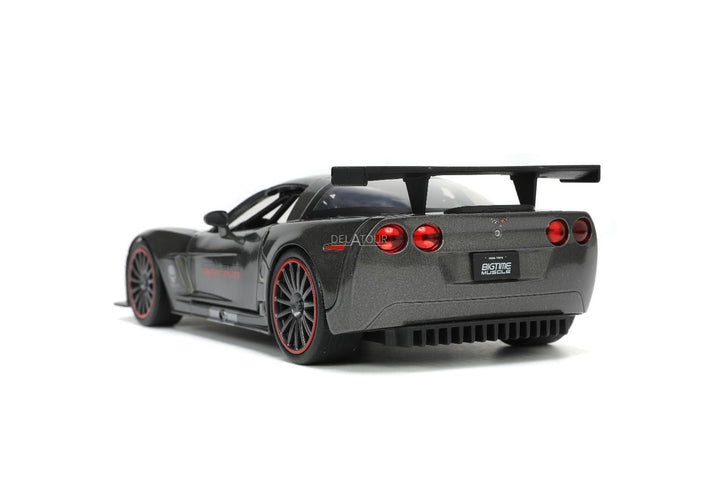 Jada Chevrolet Corvette C6-R 2005 Grijs BigTime Muscle