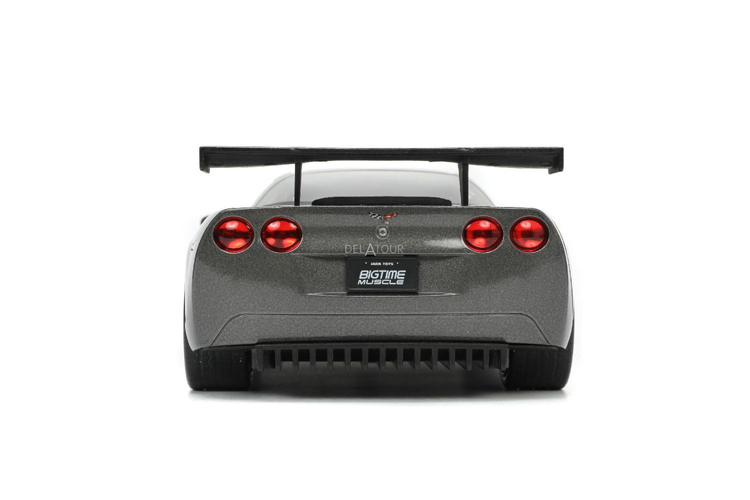 Jada Chevrolet Corvette C6-R 2005 Grijs BigTime Muscle