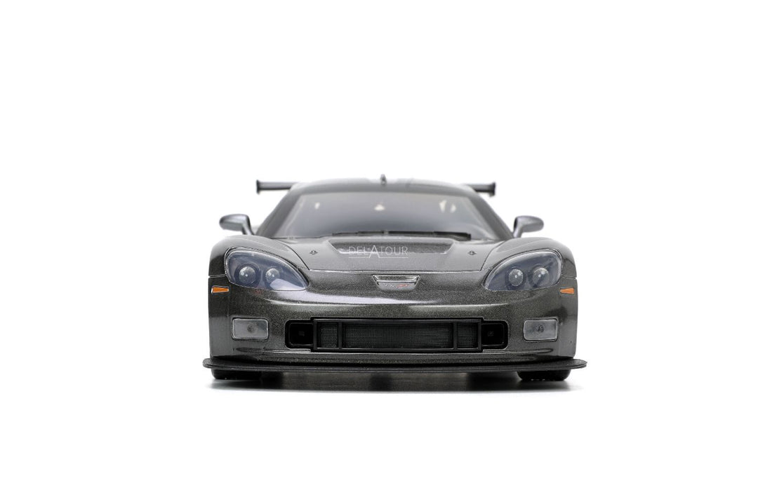 Jada Chevrolet Corvette C6-R 2005 Grijs BigTime Muscle