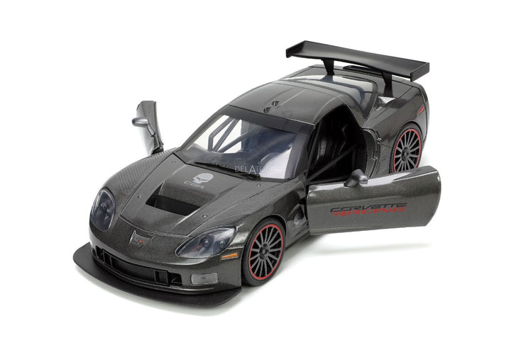 Jada Chevrolet Corvette C6-R 2005 Grijs BigTime Muscle