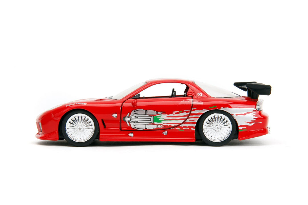 Jada Dom´s Mazda RX-7 Rood Fast &amp; Furious