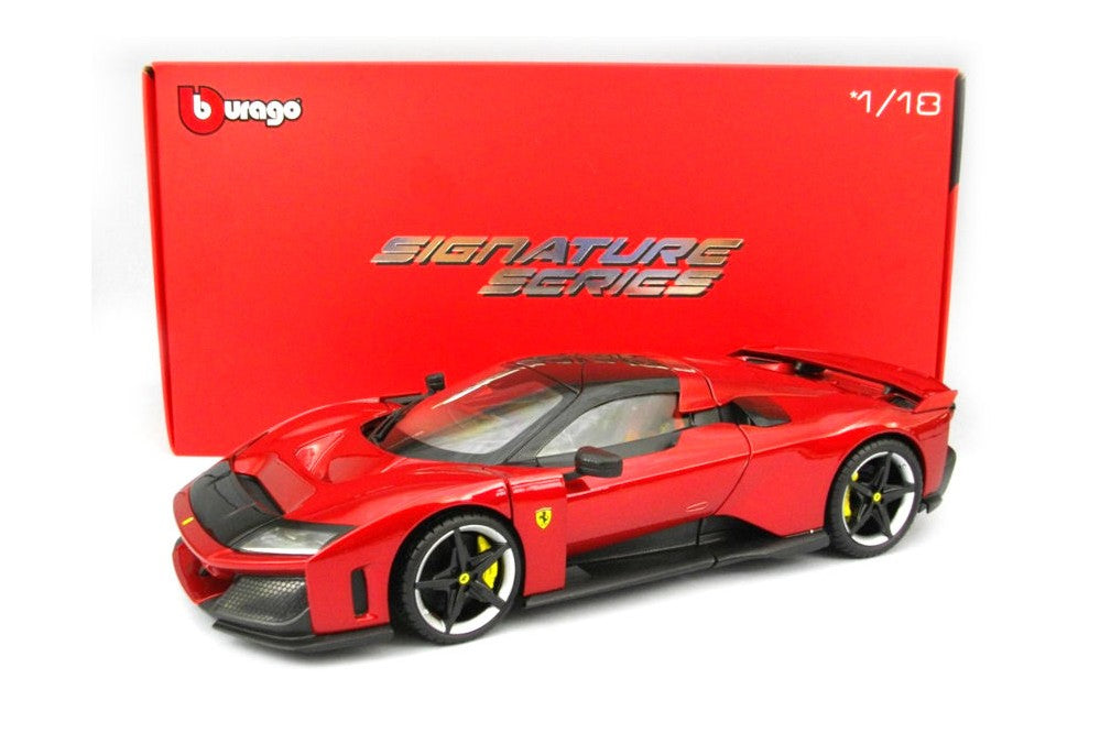 Burago Ferrari F80 2024 1:18 Rosso Rood Signature Series