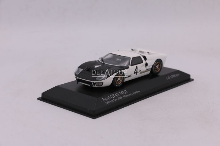 Minichamps Ford GT40 MKII n° 4, 1000 km de Spa 1966, 1:43, édition limitée