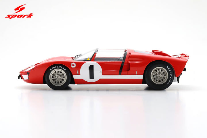 Spark Ford GT40 X1 Winner 12H Sebring 1966 1:18