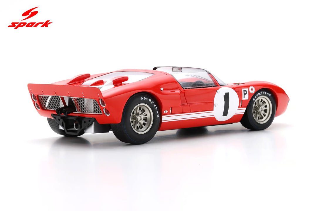 Spark Ford GT40 X1 Winner 12H Sebring 1966 1:18