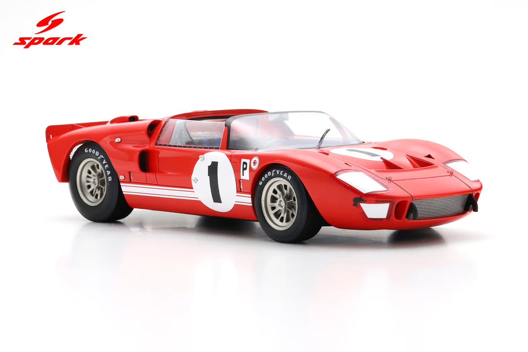 Spark Ford GT40 X1 Winner 12H Sebring 1966 1:18