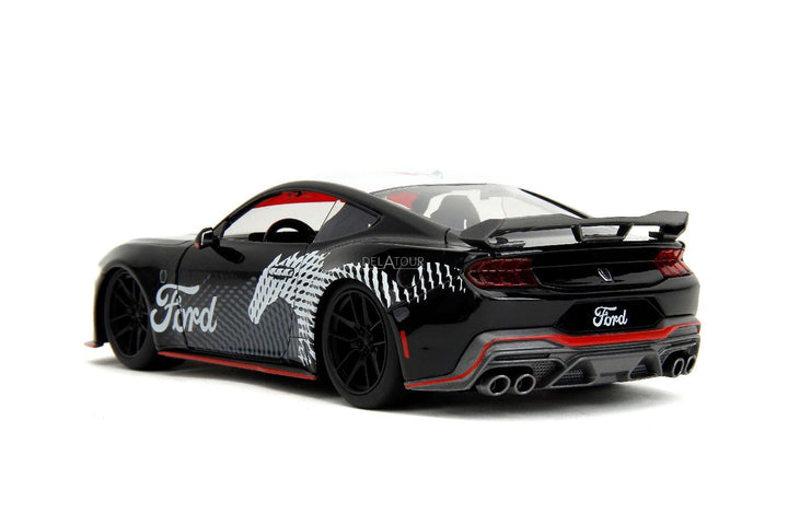 Jada Ford Mustang Dark Horse 2024 Black BigTime Muscle