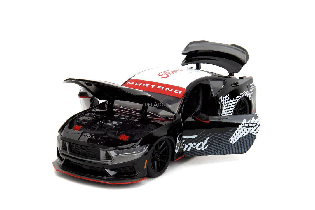 Jada Ford Mustang Dark Horse 2024 Black BigTime Muscle