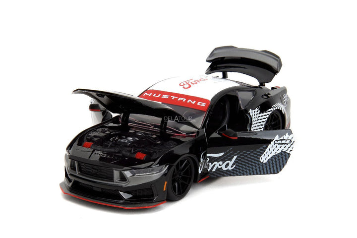 Jada Ford Mustang Dark Horse 2024 Black BigTime Muscle