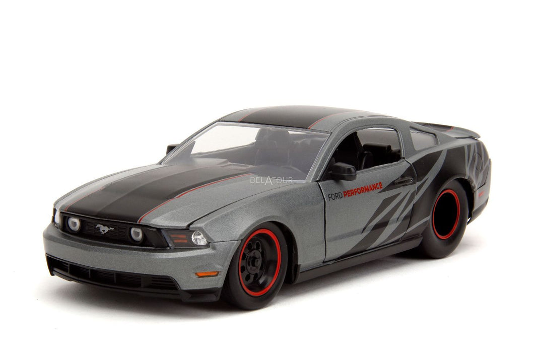 Jada Ford Mustang GT 2010 Donker Grijs BigTime Muscle