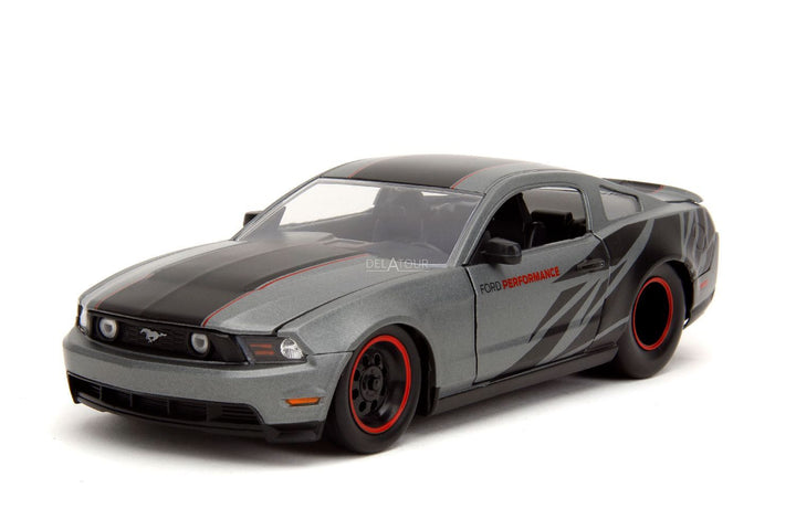Jada Ford Mustang GT 2010 Donker Grijs BigTime Muscle