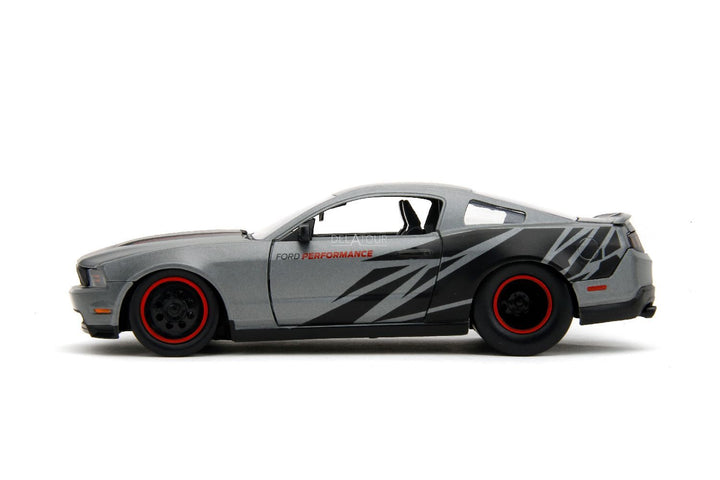 Jada Ford Mustang GT 2010 Donker Grijs BigTime Muscle