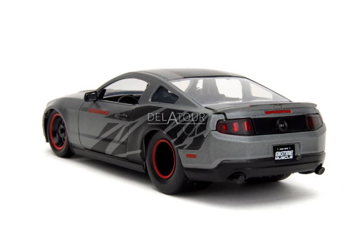 Jada Ford Mustang GT 2010 Donker Grijs BigTime Muscle