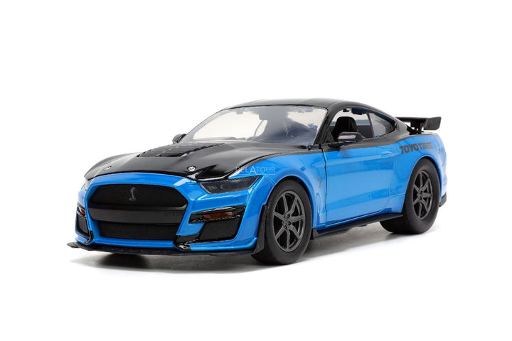 Jada 2020 Ford Mustang Shelby GT500 Blue / Black BigTime Muscle