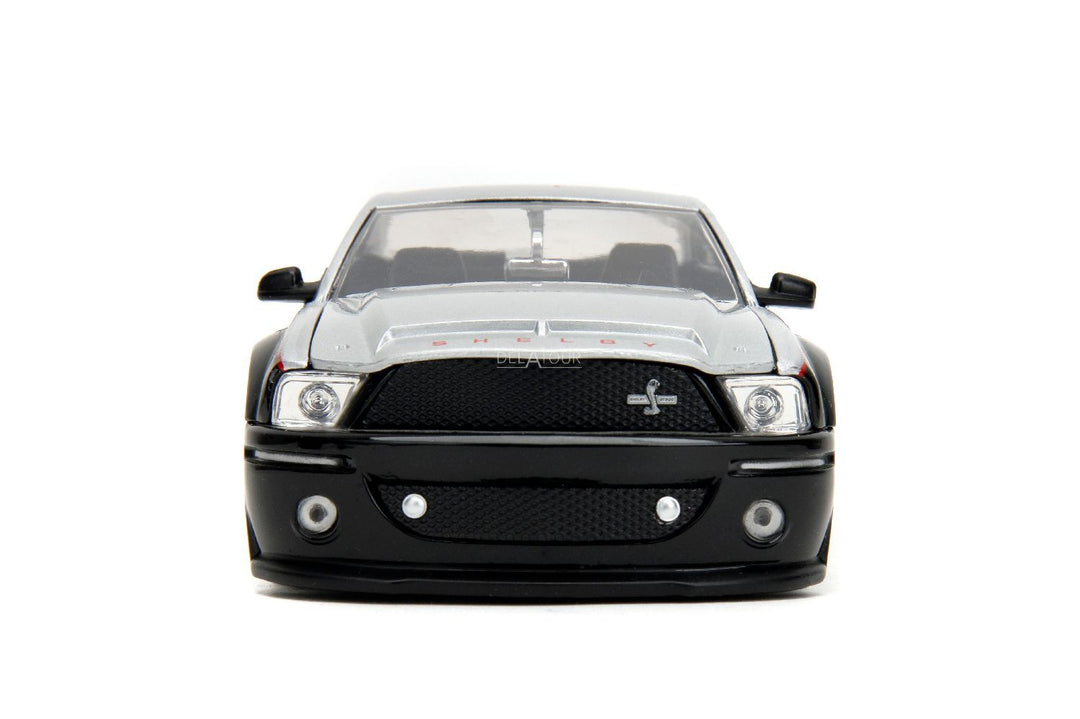 Jada Ford Shelby GT-500KR Zwart/Grijs BigTime Muscle
