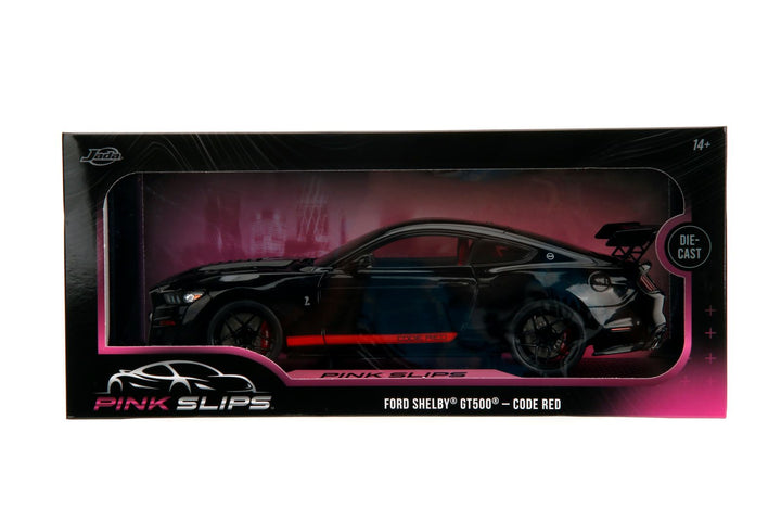 Jada Ford Shelby GT500 2022 Noir brillant Pink Slips