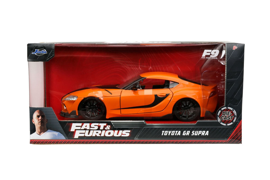 Toyota Supra orange de Jada Han, Fast &amp; Furious