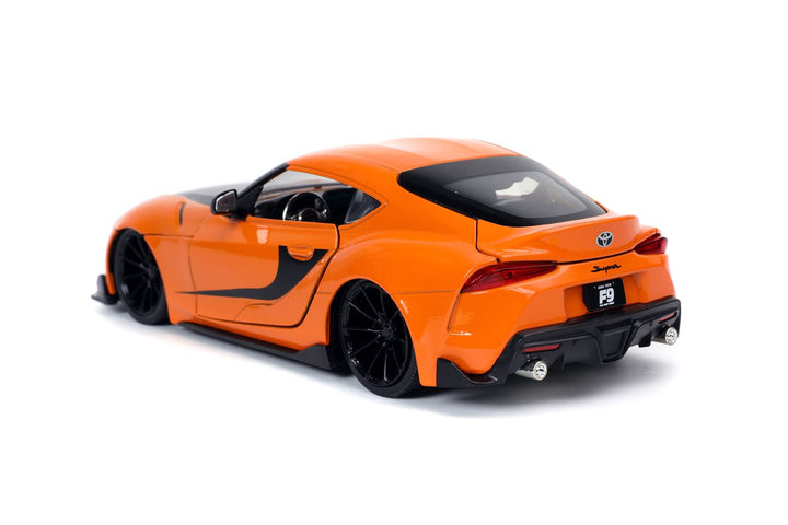 Toyota GR Supra orange de Jada Han, Fast &amp; Furious