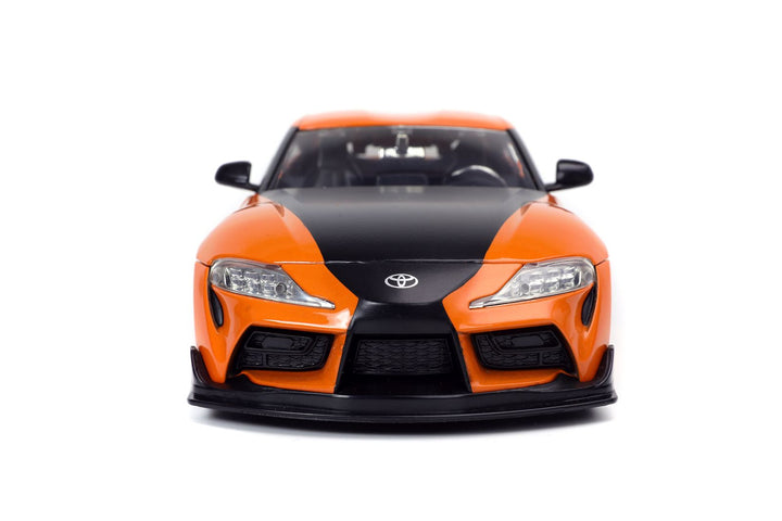 Toyota GR Supra orange de Jada Han, Fast &amp; Furious