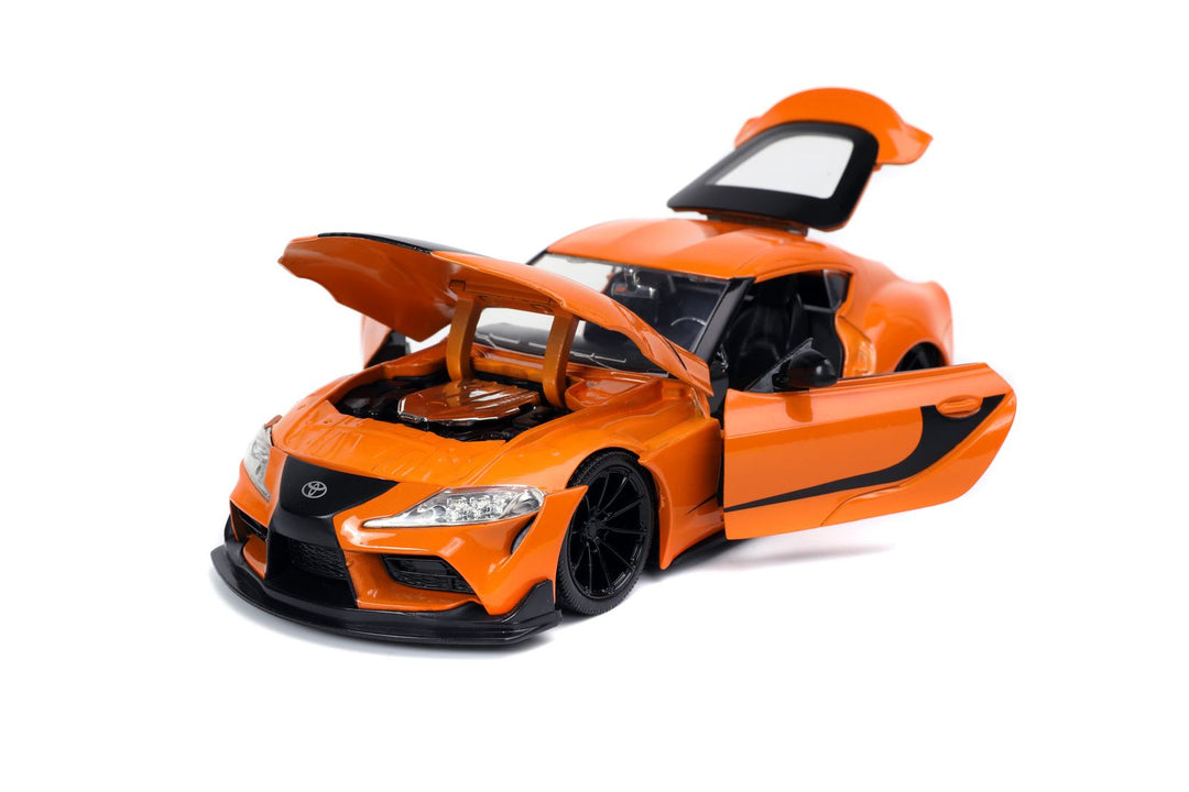 Toyota GR Supra orange de Jada Han, Fast &amp; Furious