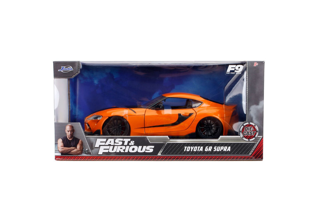 Toyota GR Supra orange de Jada Han, Fast &amp; Furious