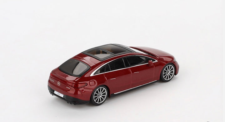 Mini GT Mercedes Benz EQS 580 4matic 2024 Red Metallic