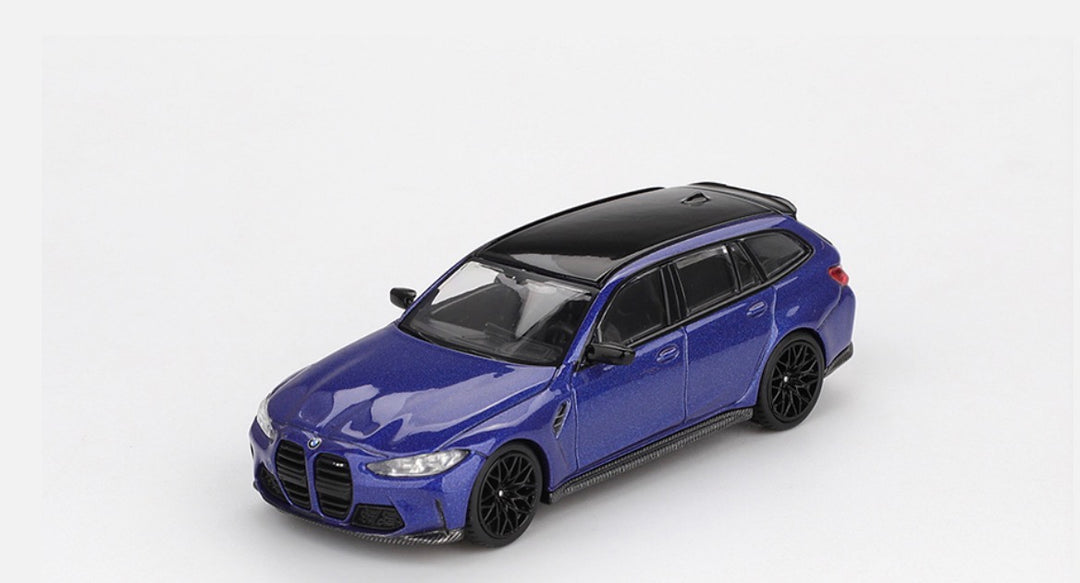 Mini GT BMW M3 Competition Touring Portimao Blue Metallic