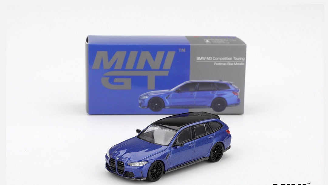 Mini GT BMW M3 Competition Touring Portimao Blue Metallic