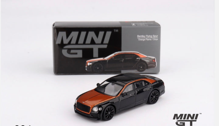 Mini GT Bentley Flying Spur Flamme Orange/Onyx