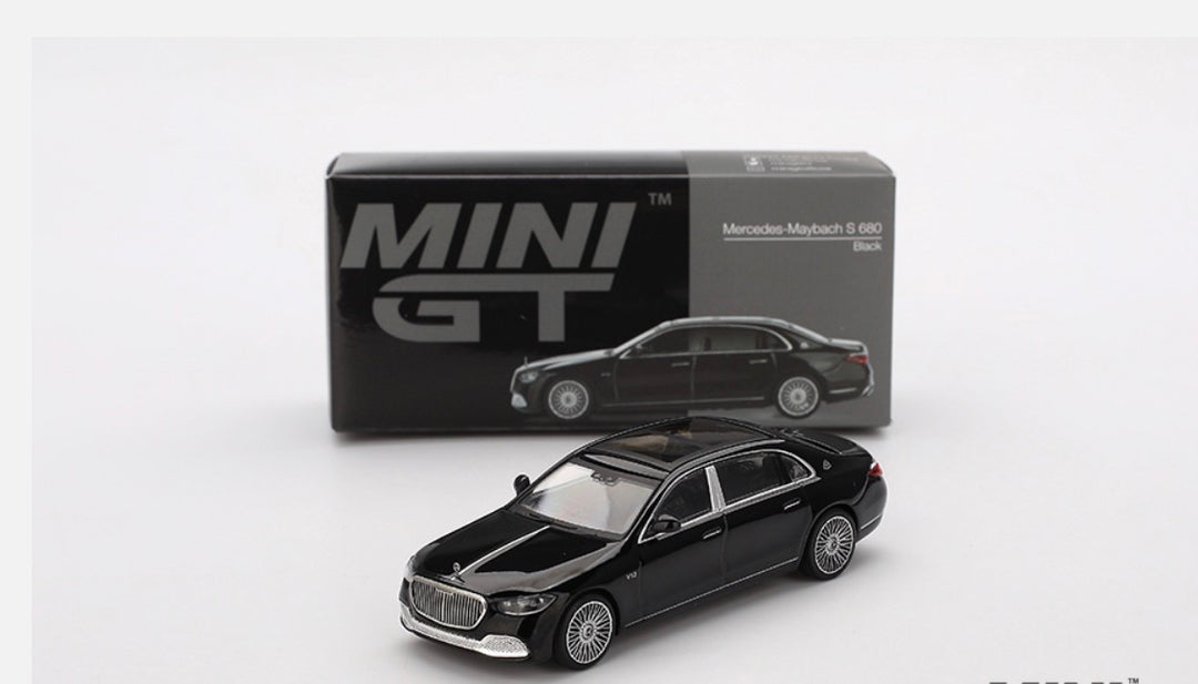 Mini GT Mercedes Maybach S680 2022 Noir