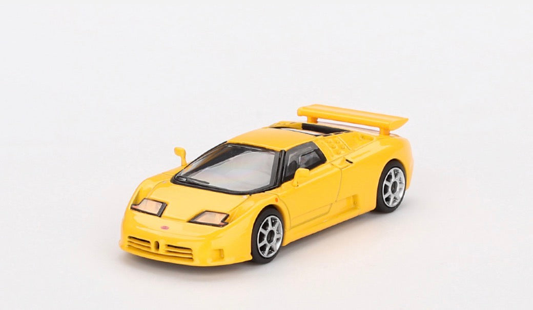 Mini GT Bugatti EB110 Super Sport Giallo 1995