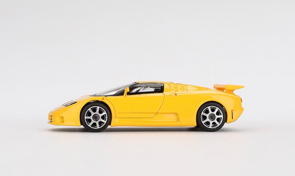 Mini GT Bugatti EB110 Super Sport Giallo 1995