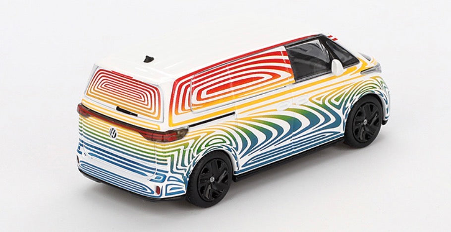 Mini GT Volkswagen ID Buzz Prototype 2022 Rainbow
