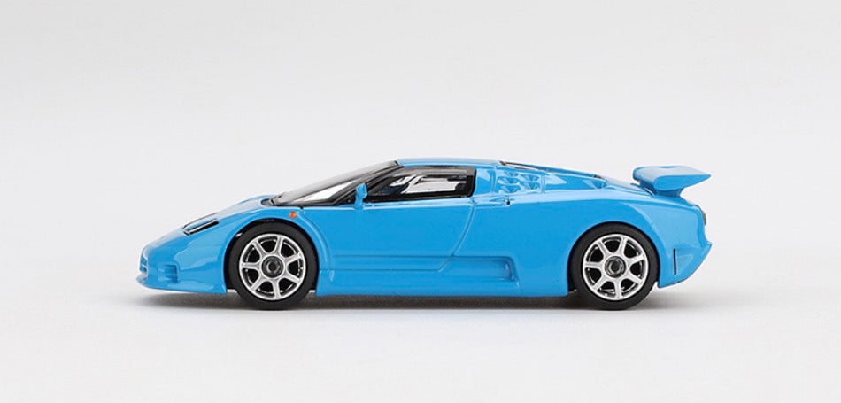 Mini GT Bugatti EB110 Super Sport 1995 Blue