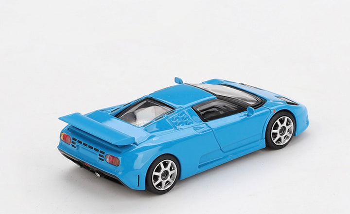 Mini GT Bugatti EB110 Super Sport 1995 Blue