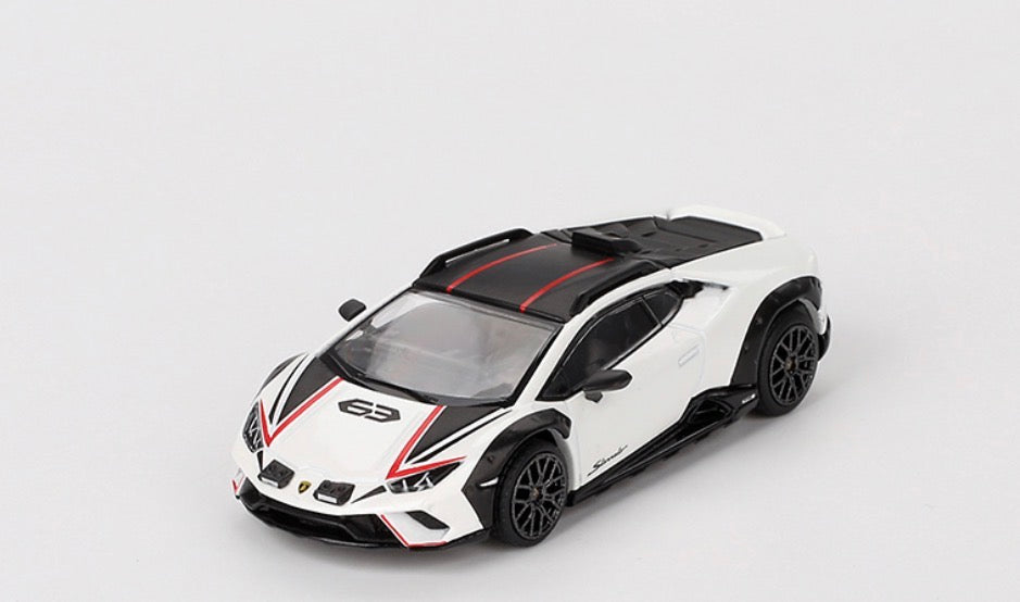 Mini GT Lamborghini Huracán Sterrato Bianco Asopo