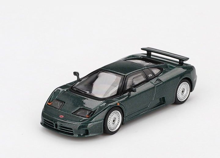 Mini GT Bugatti EB110 GT  1995 Vert foncé
