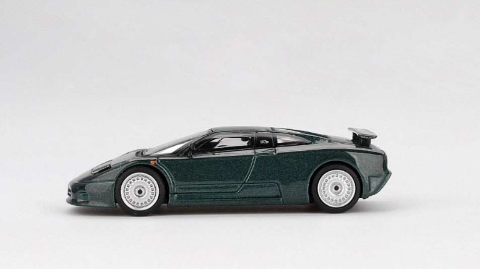 Mini GT Bugatti EB110 GT  1995 Vert foncé
