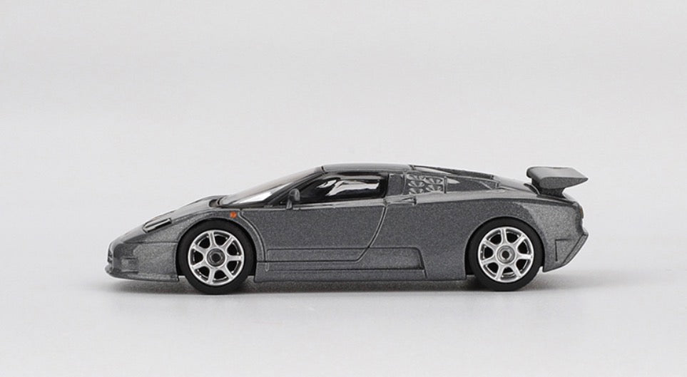 Mini GT Bugatti EB110 Supersport 1995 Dark Grey