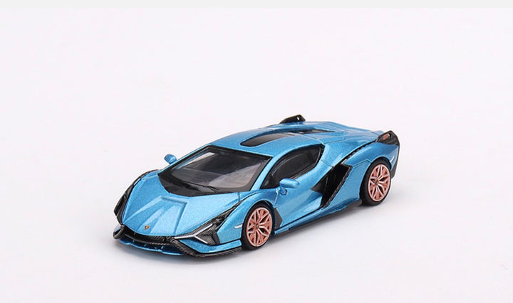 Mini GT Lamborghini Sián FKP 37 Blu Aegir